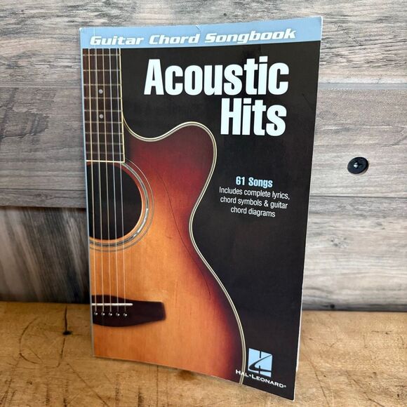 Acoustic Hits Hal Leonard Guitar Chord Songbook 61 songs large paperback preused - Picture 1 of 9